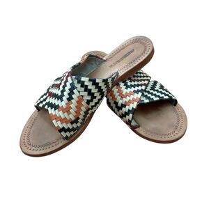 Antik Batik woven sandal slide size 37